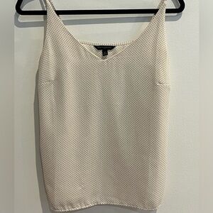 ⭐️ Banana Republic Cream Polka Dot Tank / Camisole